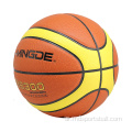 كرة السلة الداخلية الجلدية المخصصة للتدريب